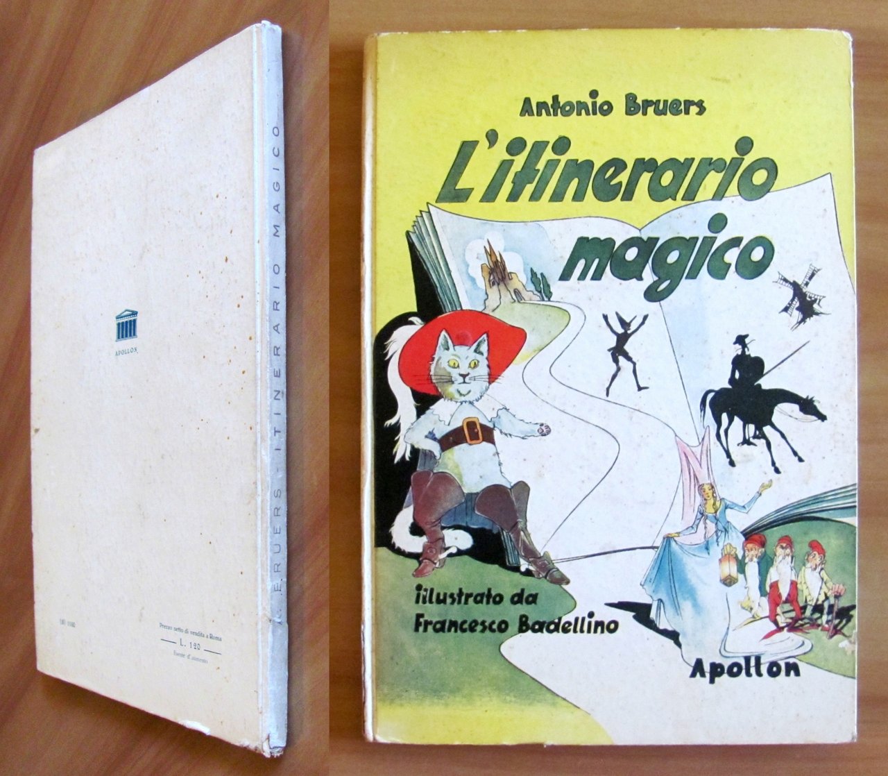L'ITINERARIO MAGICO da Pinocchio e Robinson, I ed. 1944 ill. …