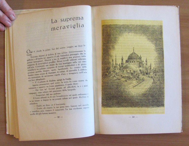 L'ITINERARIO MAGICO da Pinocchio e Robinson, I ed. 1944 ill. …