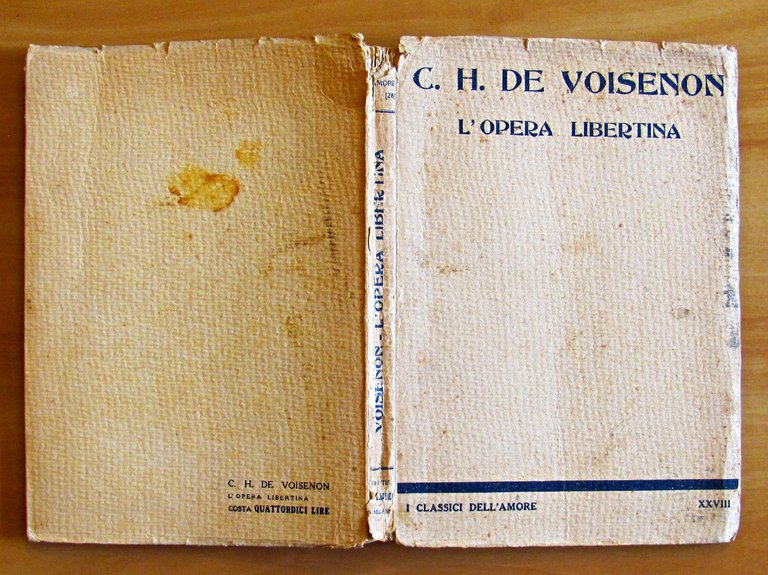 L'OPERA LIBERTINA - Collana I Classici dell'Amore