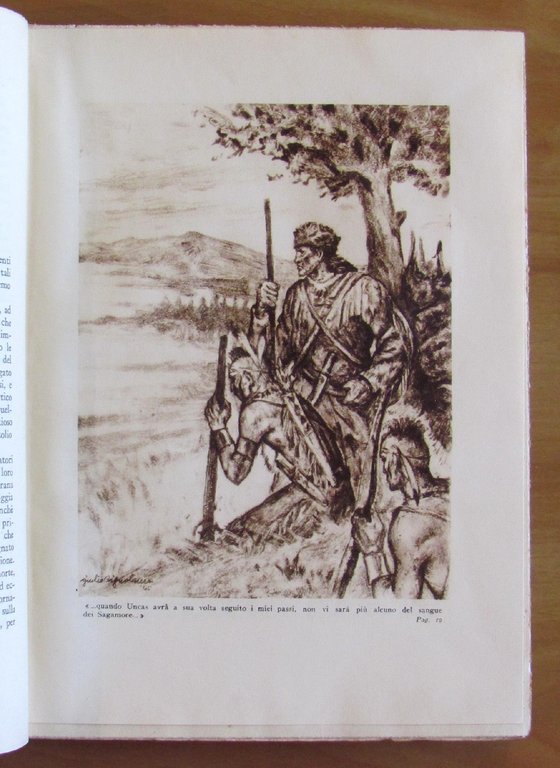 L'ULTIMO DEI MOHICANI - ill. Di Girolamo