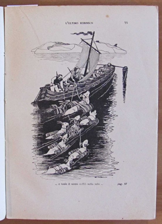 L'ULTIMO ROBINSON, 1945 - ill. ROGNONI