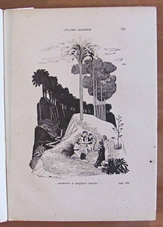 L'ULTIMO ROBINSON, 1945 - ill. ROGNONI