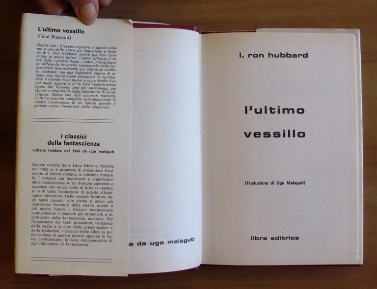 L'ULTIMO VESSILLO - Collana Classici Libra N.71, I ed. 1982 | Immagine Gallery 2