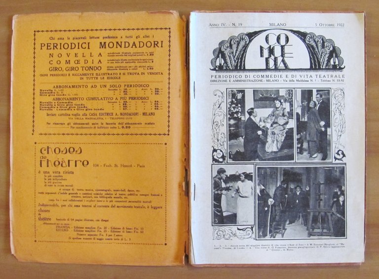 L'UOMO DI LEGNO E LA DONNA DI CERA Collana COMOEDIA …