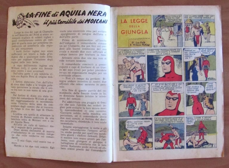 L'UOMO MASCHERATO - IL VASCELLO Anno I N.14, 1958 - …