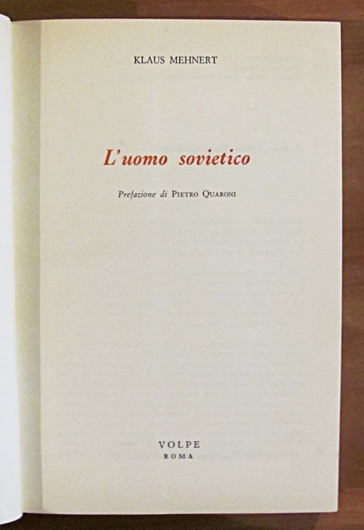 L'UOMO SOVIETICO