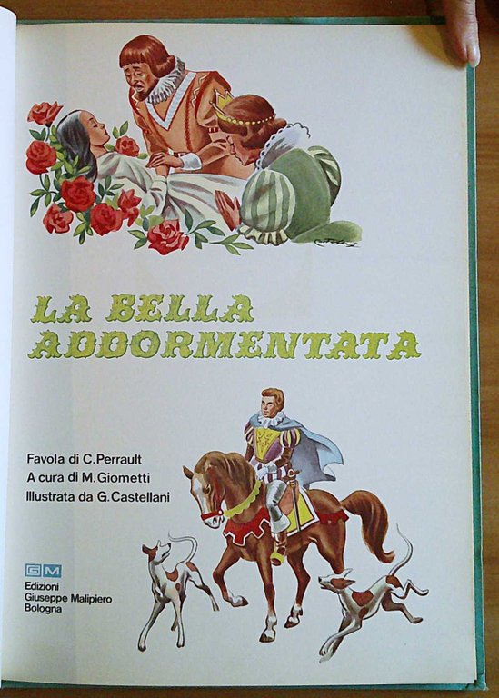 LA BELLA ADDORMENTATA, anni '60 - ill. CASTELLANI