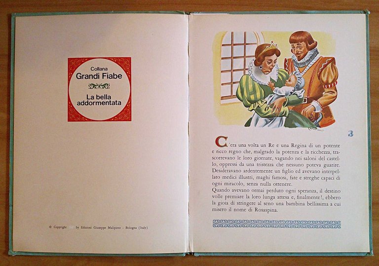 LA BELLA ADDORMENTATA, anni '60 - ill. CASTELLANI