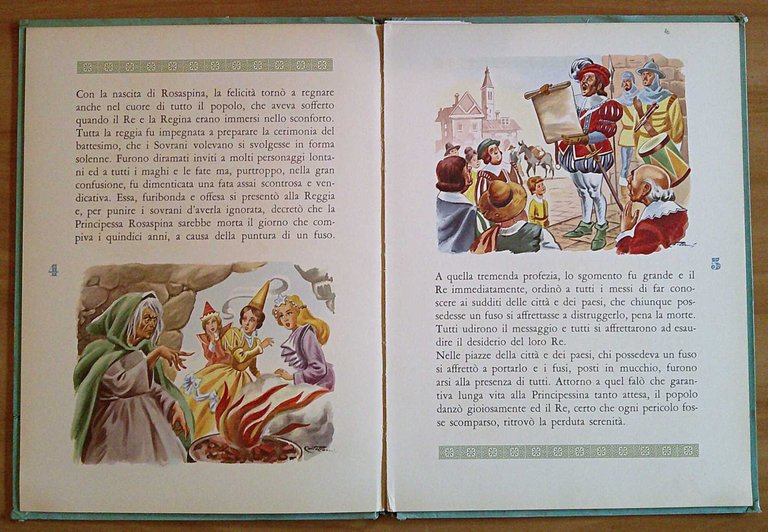 LA BELLA ADDORMENTATA, anni '60 - ill. CASTELLANI