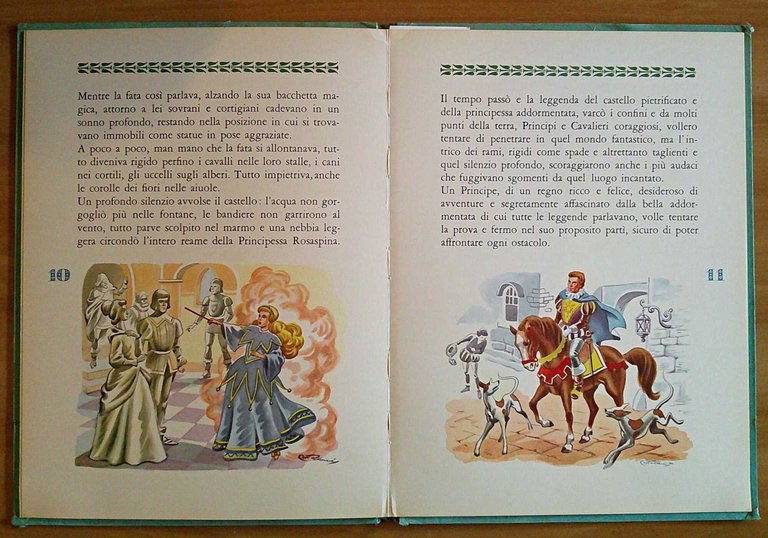 LA BELLA ADDORMENTATA, anni '60 - ill. CASTELLANI