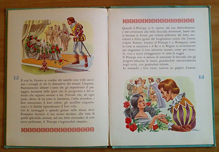 LA BELLA ADDORMENTATA, anni '60 - ill. CASTELLANI