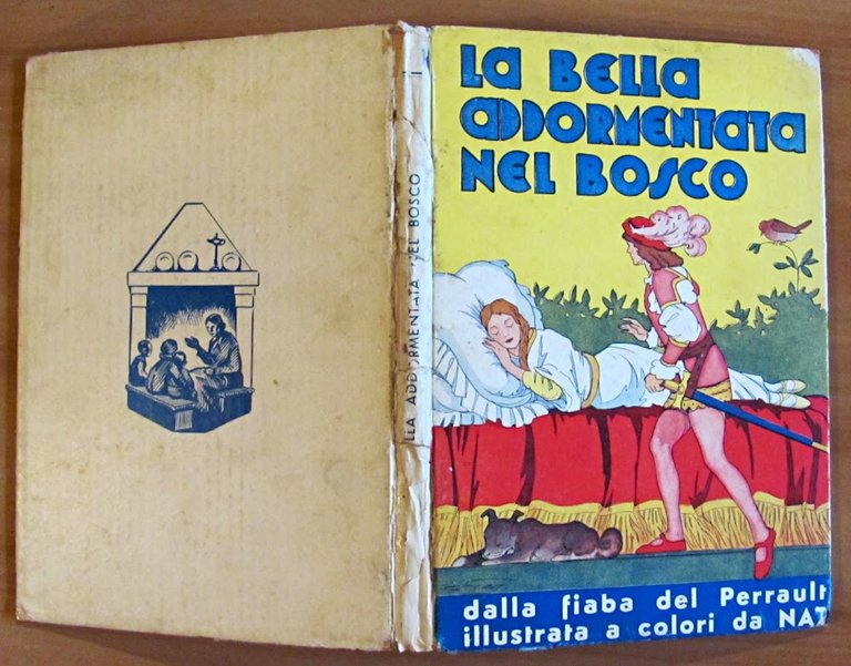 LA BELLA ADDORMENTATA NEL BOSCO - illustrata da DOMENICO NATOLI