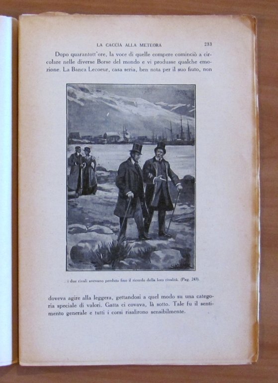 LA CACCIA ALLA METEORA - Viaggi straordinari, 1931 - ill. …