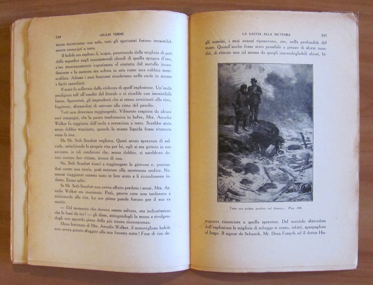 LA CACCIA ALLA METEORA - Viaggi straordinari, 1931 - ill. …