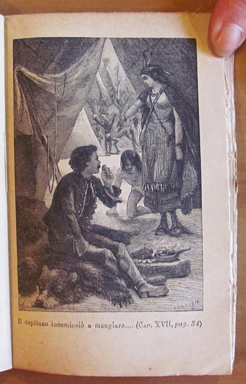 LA CACCIATRICE SELVAGGIA - 2 Volumi, Completo, 1884
