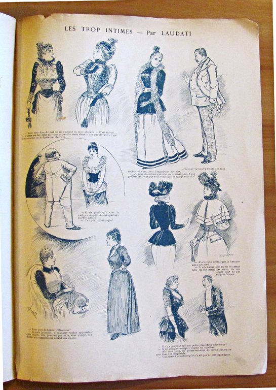 LA CARICATURE, NUMERO DE FIN D'ANNEE 1891