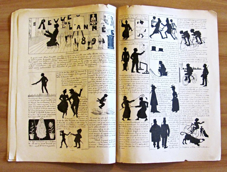 LA CARICATURE, NUMERO DE FIN D'ANNEE 1891