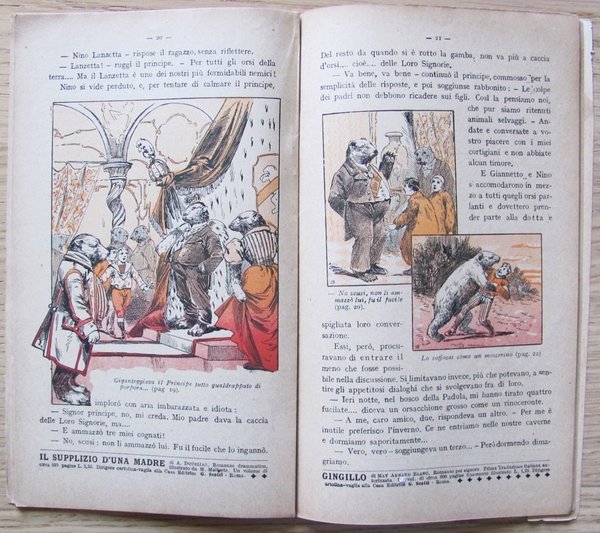 LA CASA DEGLI ORSI - Concorso Letterario di NOVELLINO, 1910 …