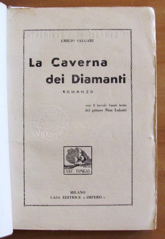 LA CAVERNA DEI DIAMANTI - Romanzi Ardimento, 1945 - ill. … | Immagine Gallery 2