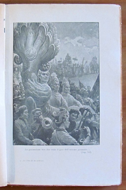 LA CITTA' DEL RE LEBBROSO, 1928 - ill. AMATO