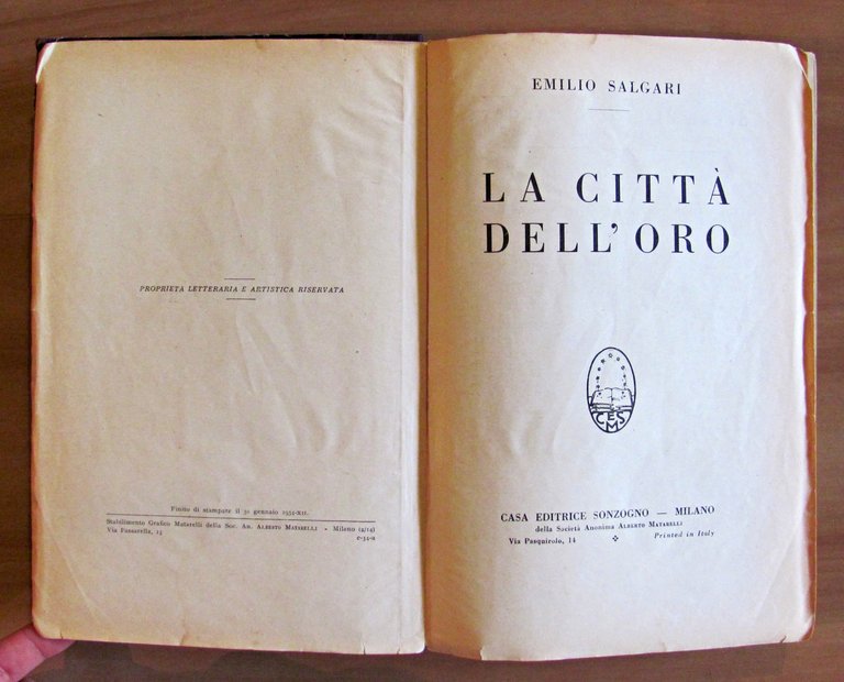 LA CITTA' DELL'ORO