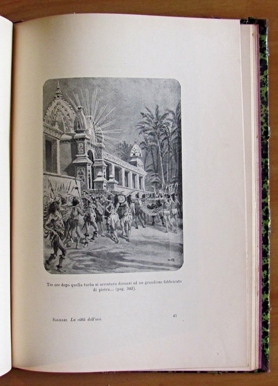 LA CITTA' DELL'ORO, I edizione 1898 - ill. BONAMORE