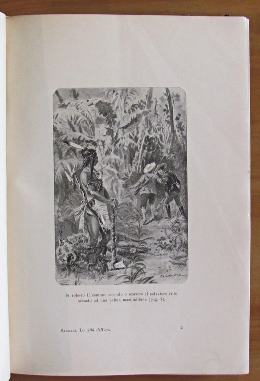 LA CITTA' DELL'ORO, I edizione 1898 - ill. BONAMORE