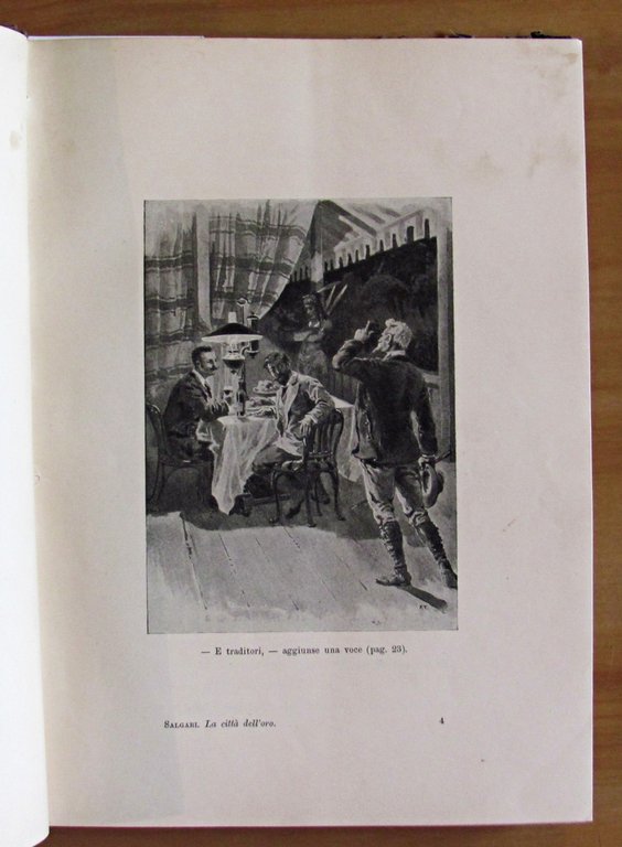 LA CITTA' DELL'ORO, I edizione 1898 - ill. BONAMORE