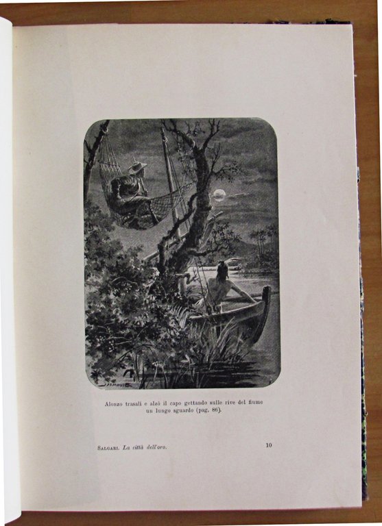 LA CITTA' DELL'ORO, I edizione 1898 - ill. BONAMORE