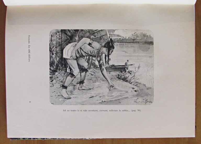 LA CITTA' DELL'ORO, I edizione 1898 - ill. BONAMORE