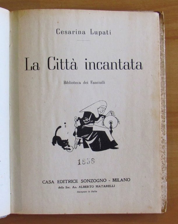 La città incantata - Biblioteca dei Fanciulli, I ed. 1945 …