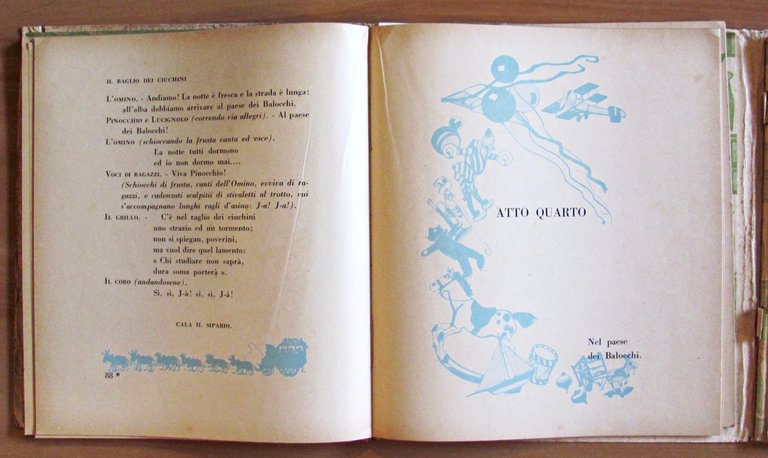 LA COMMEDIA DI PINOCCHIO, 1926 - ill. MUSSINO + Spartito