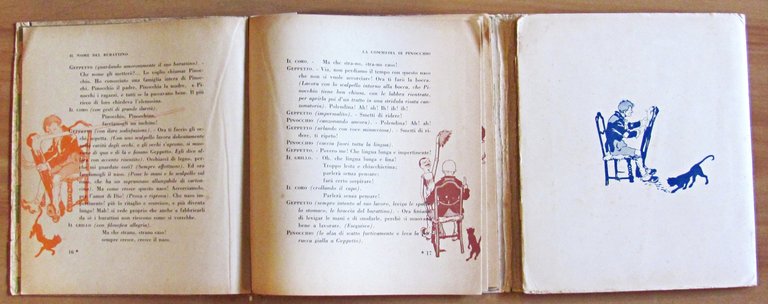 LA COMMEDIA DI PINOCCHIO, 1926 - ill. MUSSINO + Spartito