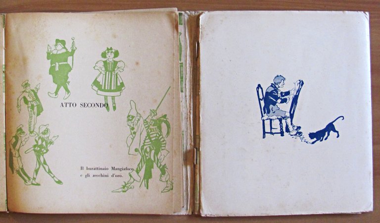 LA COMMEDIA DI PINOCCHIO, 1926 - ill. MUSSINO + Spartito