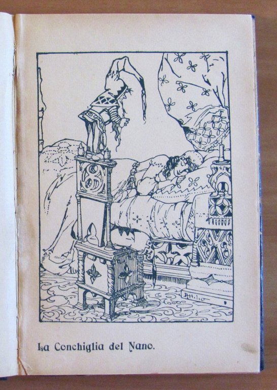 LA CONCHIGLIA DEL NANO, I ed. 1921 ill. Attilio MUSSINO