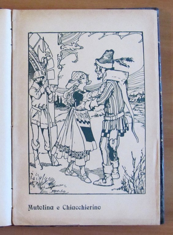 LA CONCHIGLIA DEL NANO, I ed. 1921 ill. Attilio MUSSINO