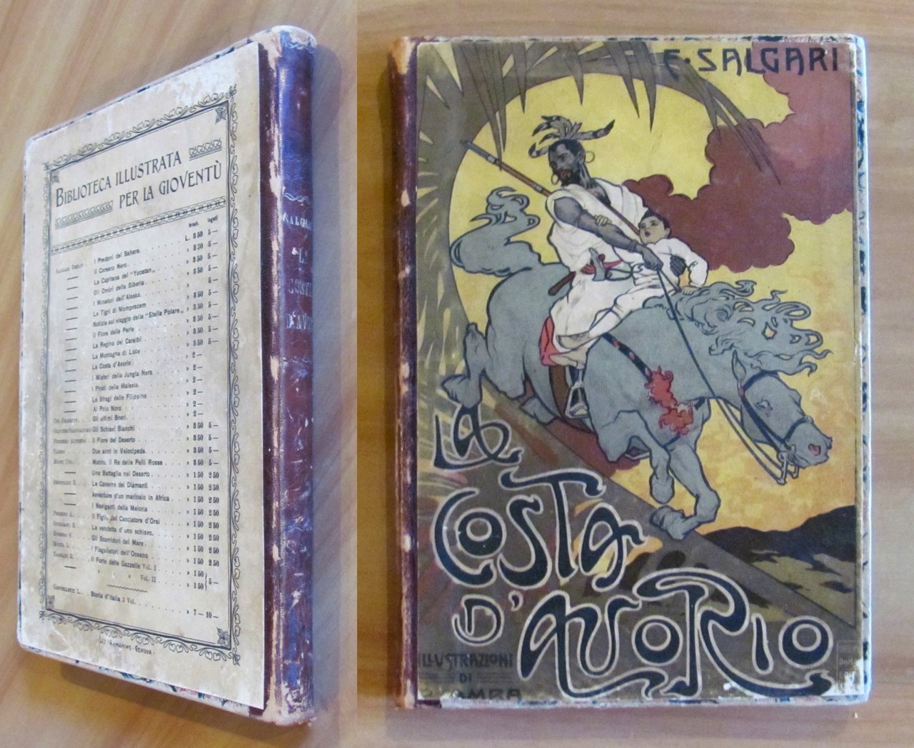 LA COSTA D'AVORIO, 1903 - ill. GAMBA