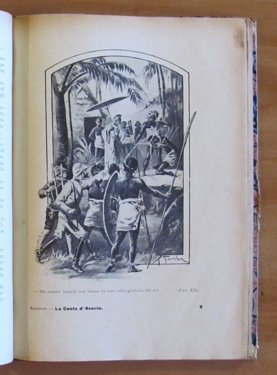 LA COSTA D'AVORIO, 1903 - ill. GAMBA
