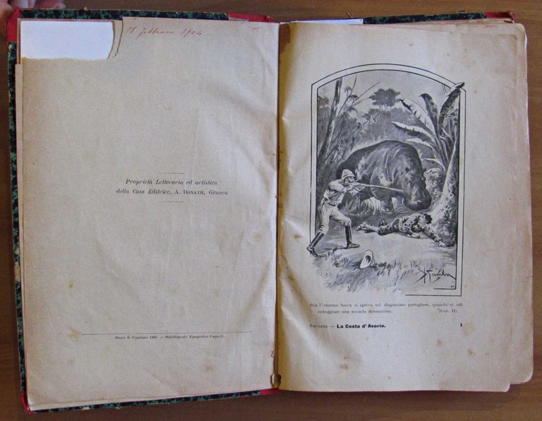 LA COSTA D'AVORIO, I ed. 1903 - ill. G. GAMBA | Immagine Gallery 3