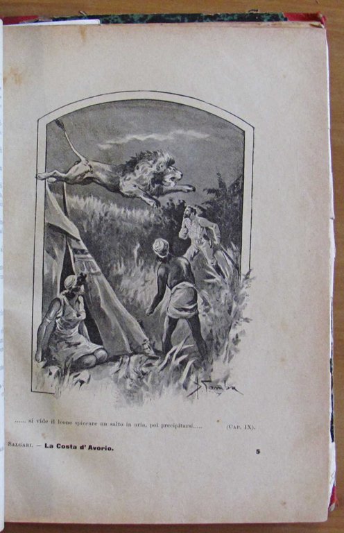 LA COSTA D'AVORIO, I ed. 1903 - ill. G. GAMBA | Immagine Gallery 7