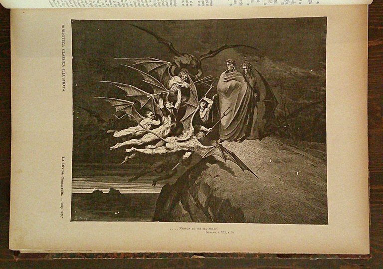 LA DIVINA COMMEDIA - Biblioteca Classica Illustrata, 1910 ca. - …