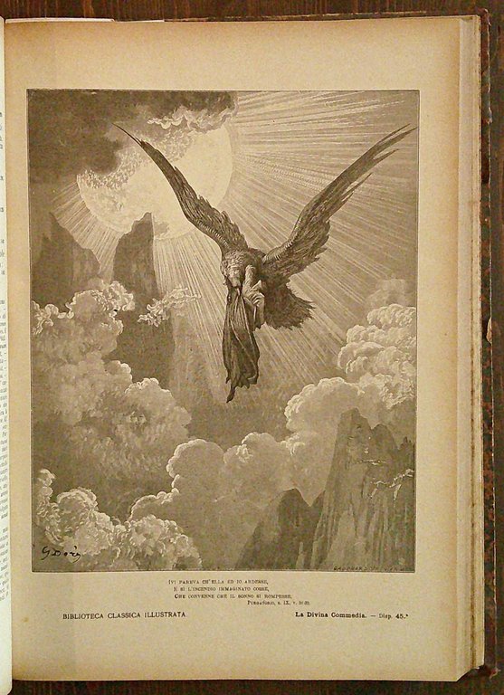 LA DIVINA COMMEDIA - Biblioteca Classica Illustrata, 1910 ca. - …