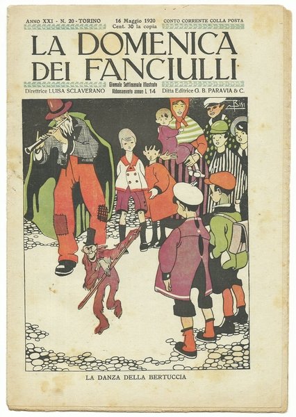 LA DOMENICA DEI FANCIULLI N.20 del 16 Maggio 1920