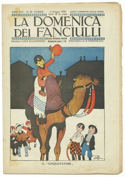 LA DOMENICA DEI FANCIULLI N.23 del 6 Giugno 1920