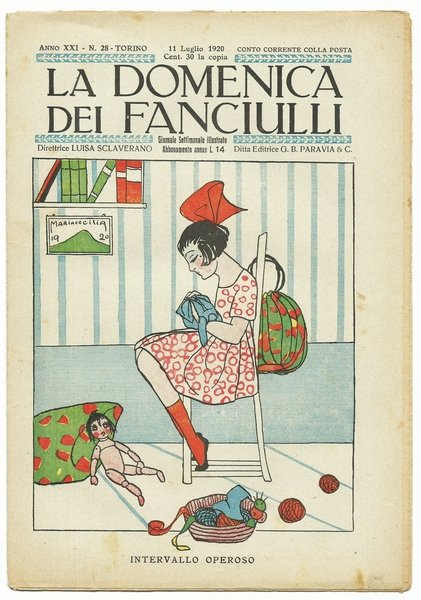 LA DOMENICA DEI FANCIULLI N.28 del 11 Luglio 1920