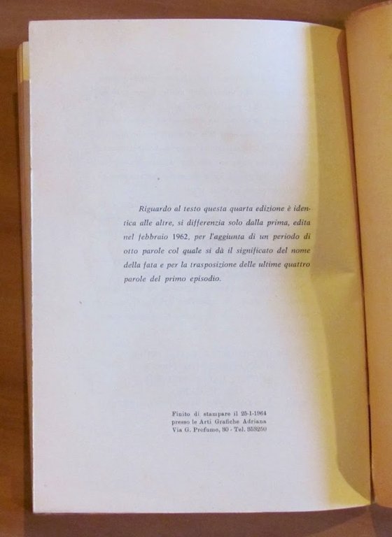 LA FATA EUFORA ED IL MAGO MALOFORO, IV ed. 1964 …