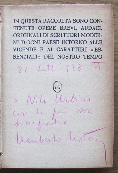 LA FATICA NUZIALE - Autografato