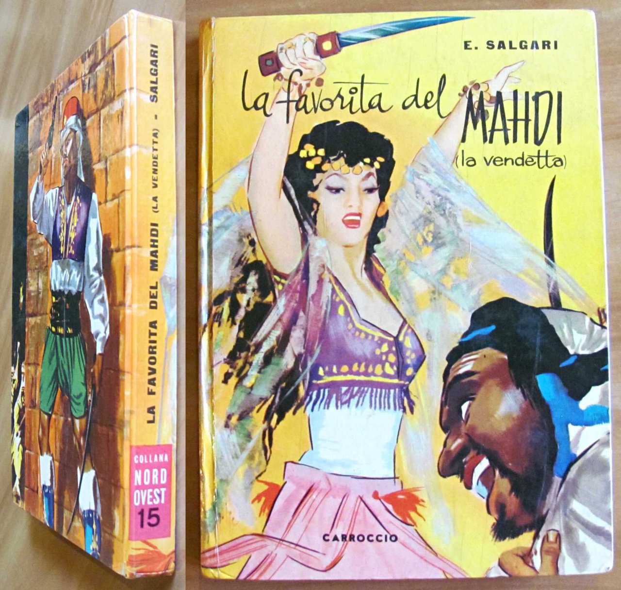 LA FAVORITA DEL MAHDI - Collana Nord-Ovest - ill. GOLPE | Immagine principale