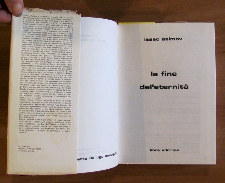 LA FINE DELL'ETERNITA' - Classici della Fantascienza, I ed. 1975 | Immagine Gallery 2