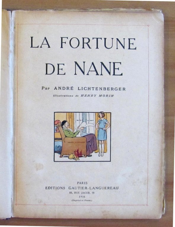 LA FORTUNE DE NANE